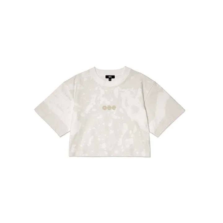 BTS Tour ARIRANG · Crop T-Shirt — Blanc