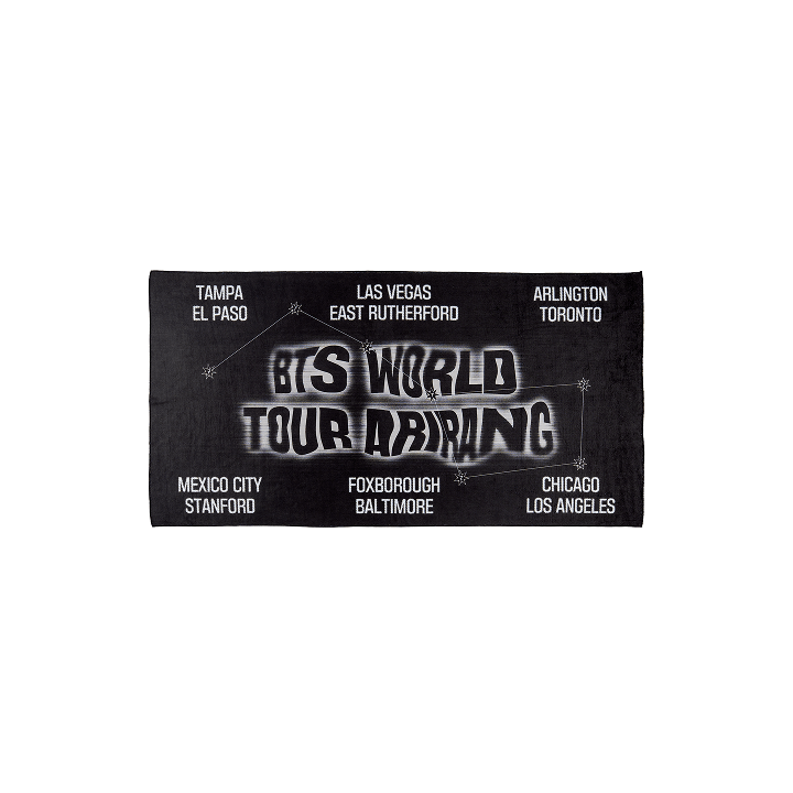 BTS ARIRANG · World Tour Towel